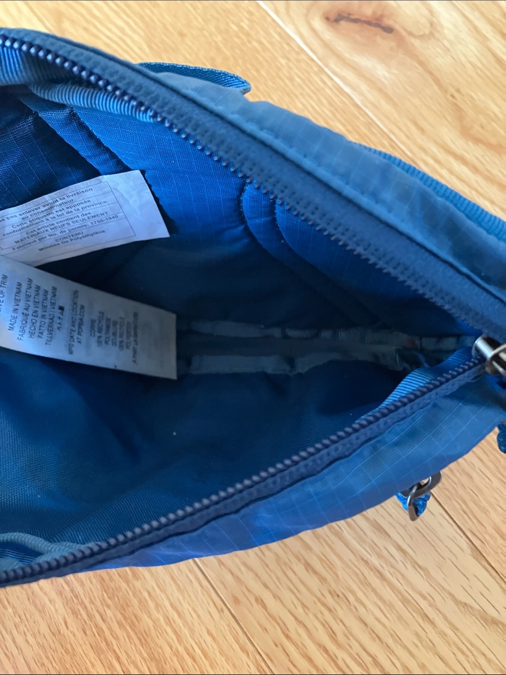 Patagonia ultralight black hole hip back Royal Blue Waist Pack Belt Bag - Picture 5 of 5